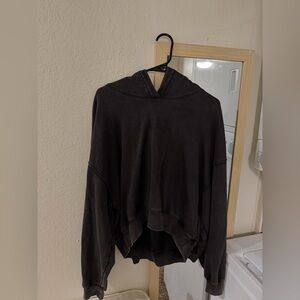 GAP VintageSoft Crop Logo Hoodie